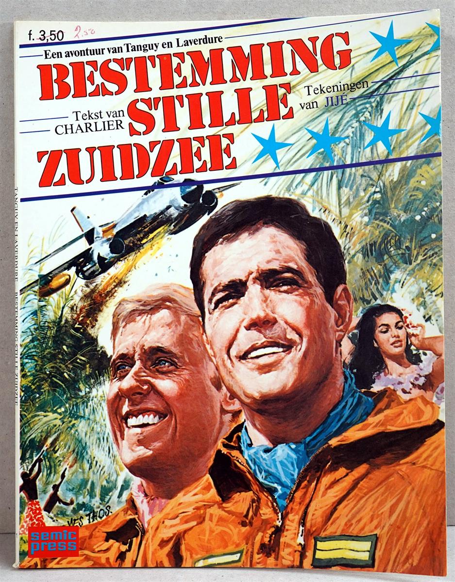 Tanguy en Laverdure. Bestemming Stille Zuidzee -sc- 1e druk, 1973