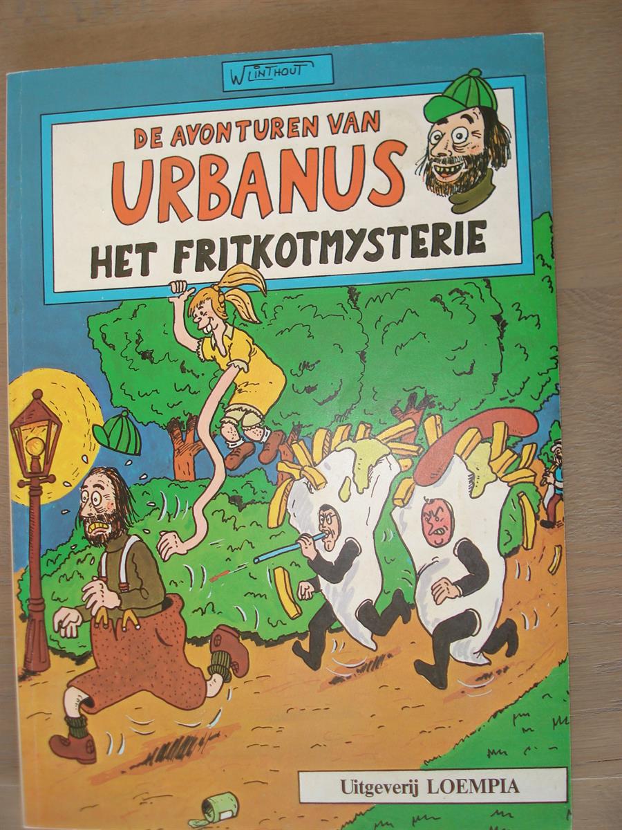 Urbanus - 1.Het fritkotmysterie - Loempia - softcover - 1971