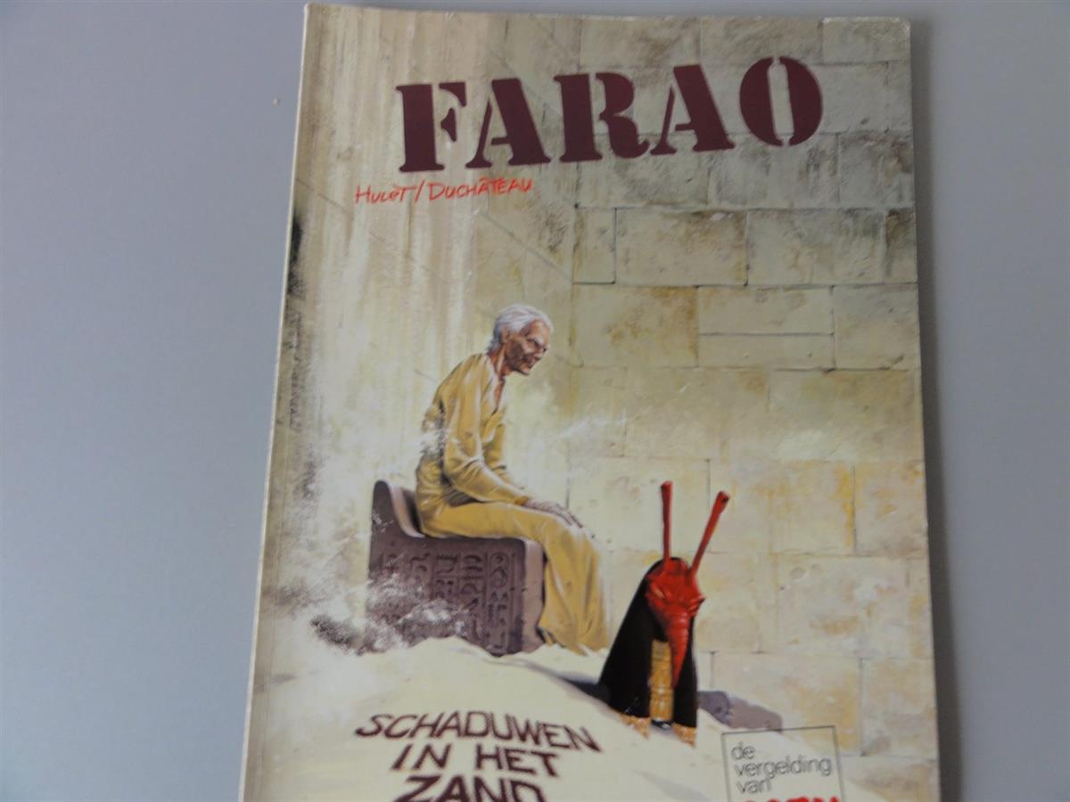 Hulet - Farao - Schaduwen in het zand - sc - Eerste druk - 1985