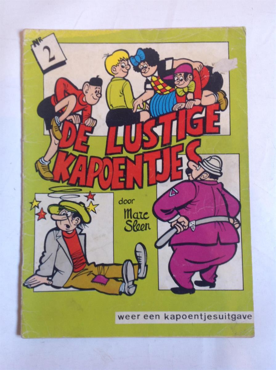 De Lustige Kapoentjes - Nr 2 - 1e druk - sc - 1981