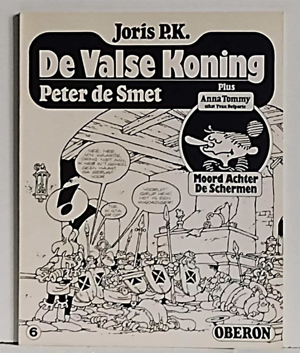 Oberon zwart wit reeks - Nr 6 - Joris PK - De valse koning + Moord achter de schermen - Oberon - 1976