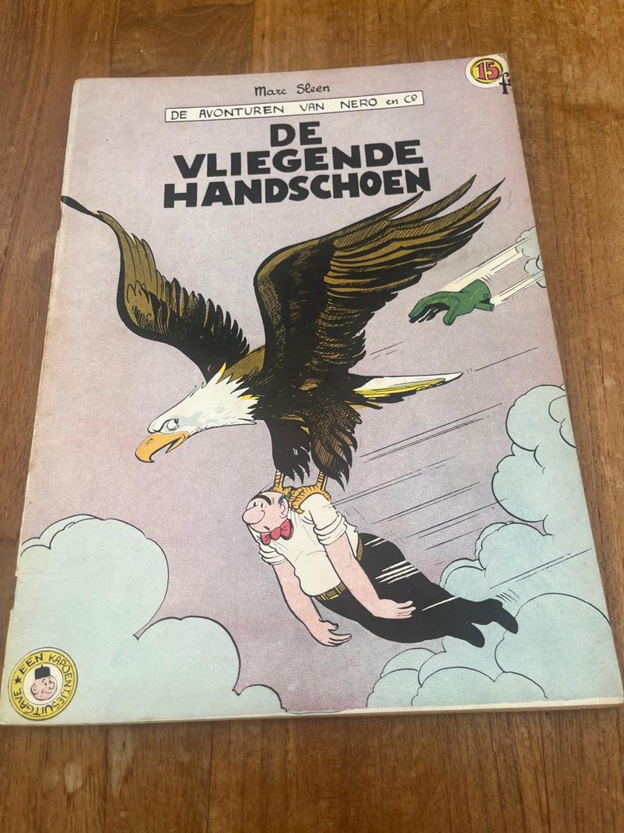 Nero - Nr.23 - De vliegende handschoen - sc - eerste druk 1957