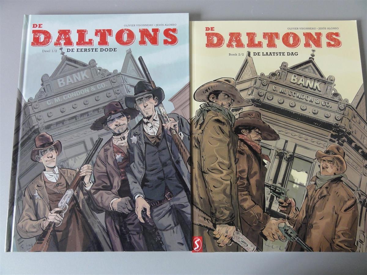 De Daltons - Volledige serie - Alonso/Vissonneau - hc/sc - Eerste druk - 2016/2019