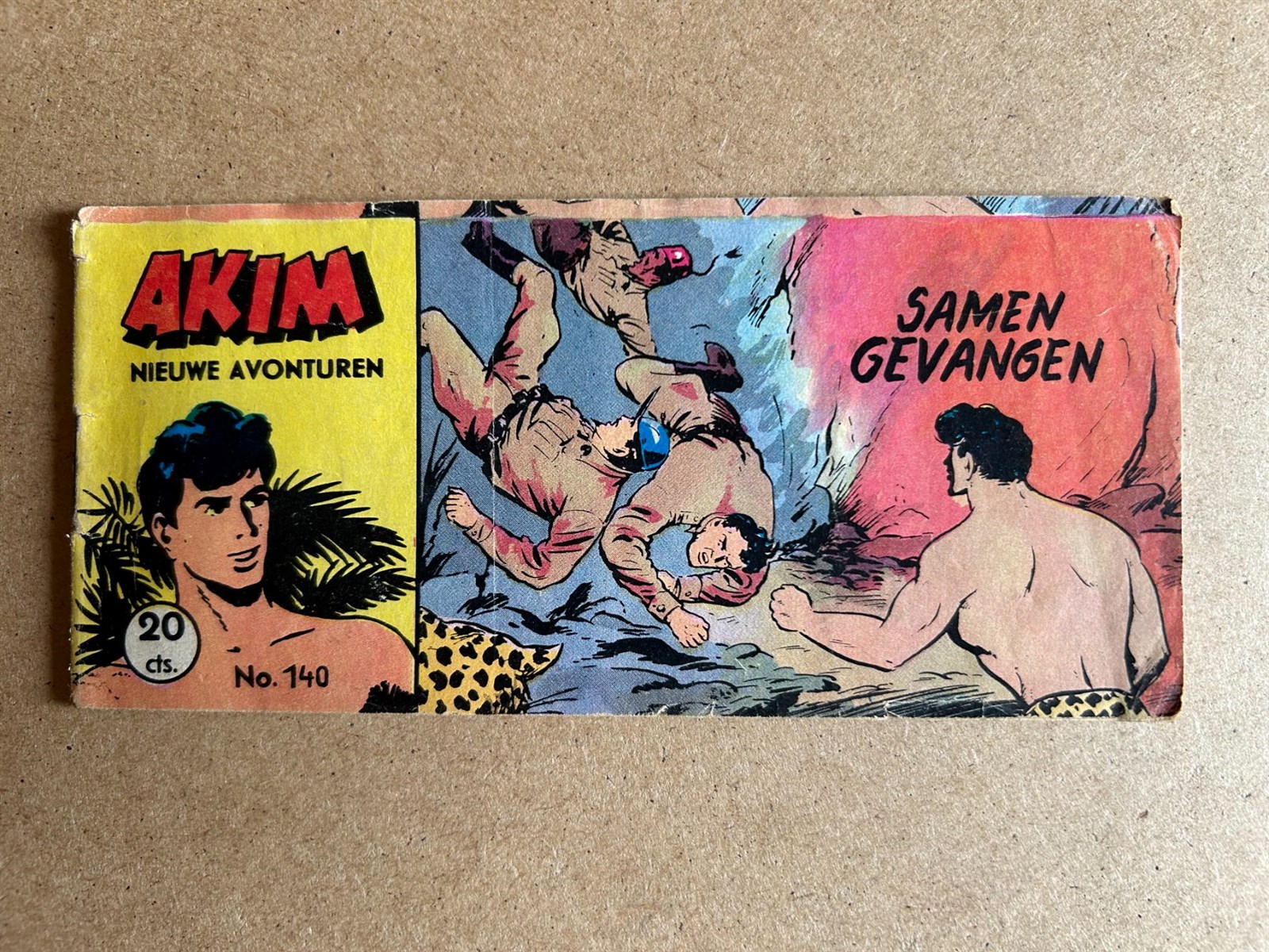 Akim, nummer 140, Samen gevangen, 1958