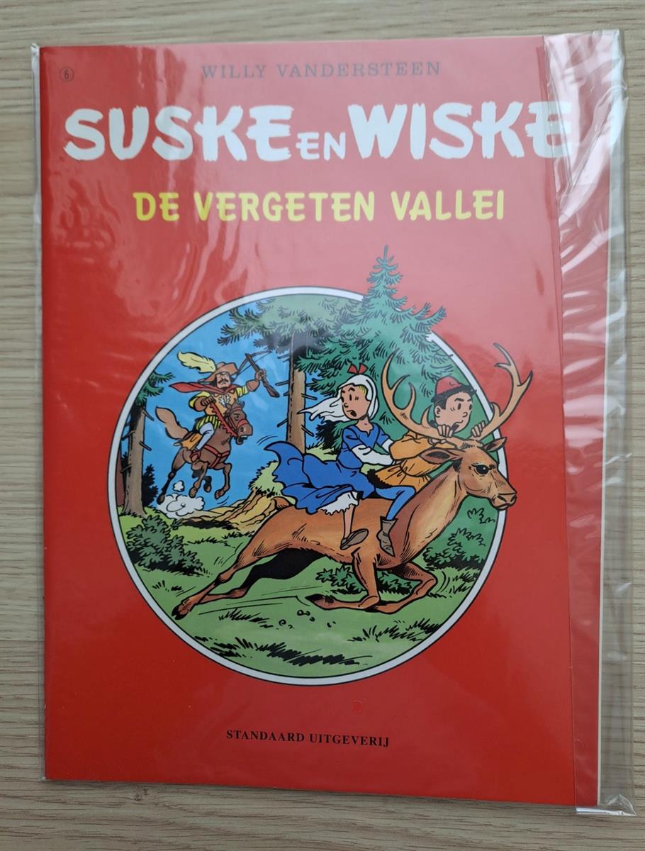 Suske en Wiske - de vergeten vallei - 2000 - herdruk - Standaard