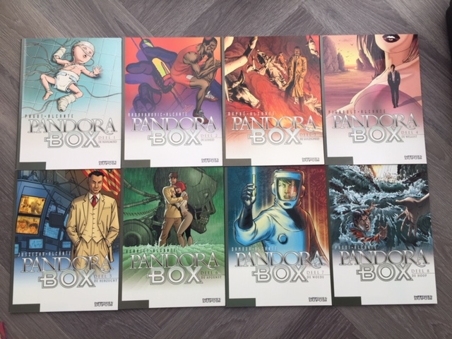 Pandora Box complete serie sc 8x 1 t/m 8