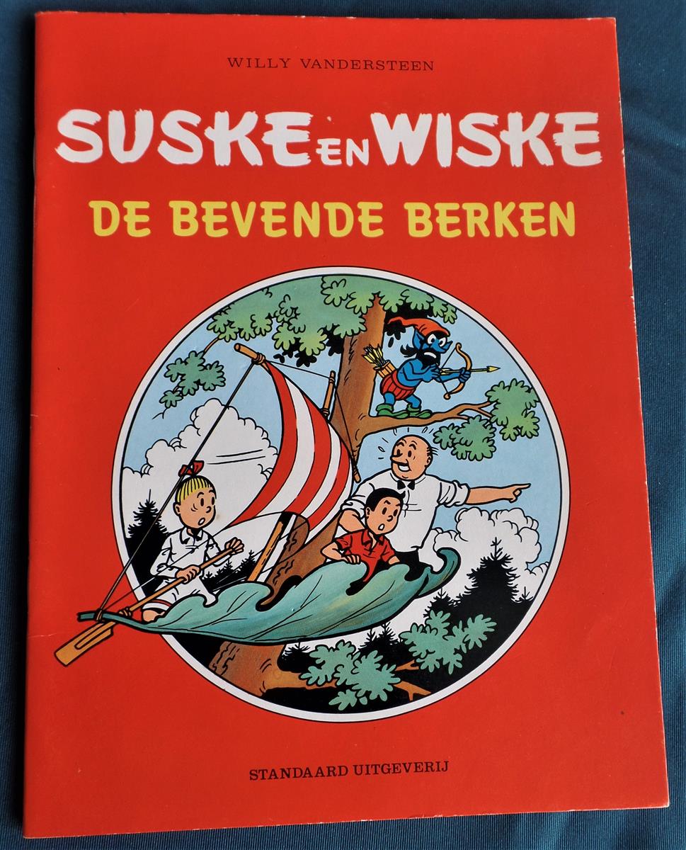 Suske en Wiske - De bevende berken (eerste druk).