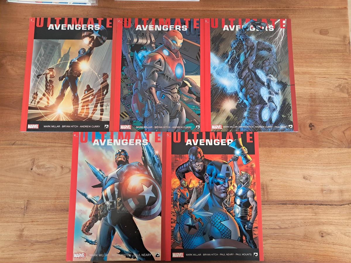 Ultimate Avengers - Nrs. 1,2,3,4 & 5 - sc - 1e druk 2019/2020