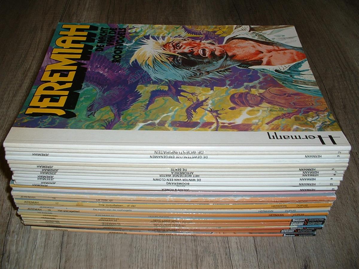 verzameling jeremiah nrs 1-36 minus 33-34 ( Hermann )