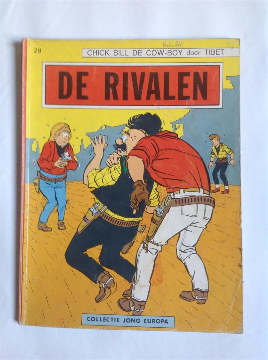 Chick Bill de cowboy - 29. De Rivalen - 1e druk - sc - 1965