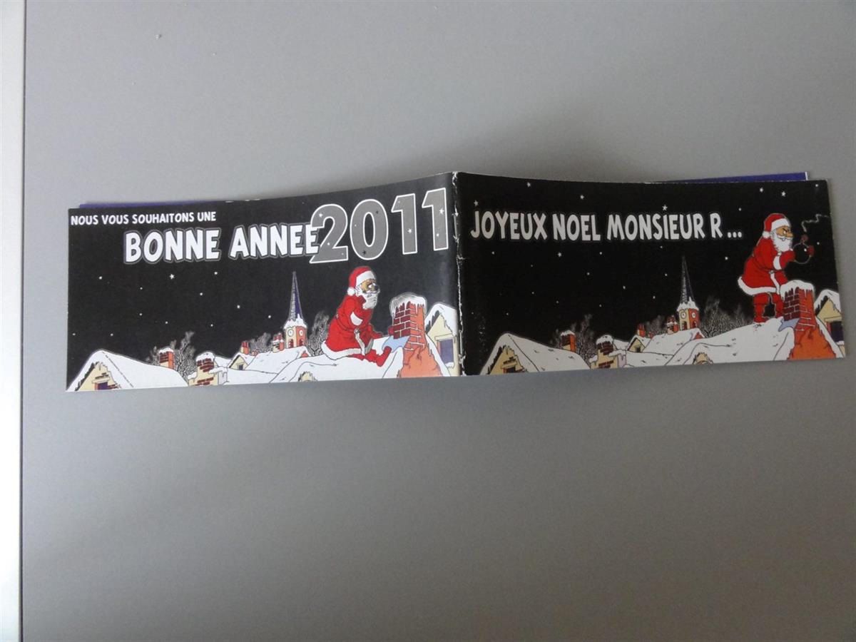 Tintin parodie - Joyeux noël monsieur R... - sc -Eerste druk - 2010 - Fr - Beperkte oplage/Met handtekening