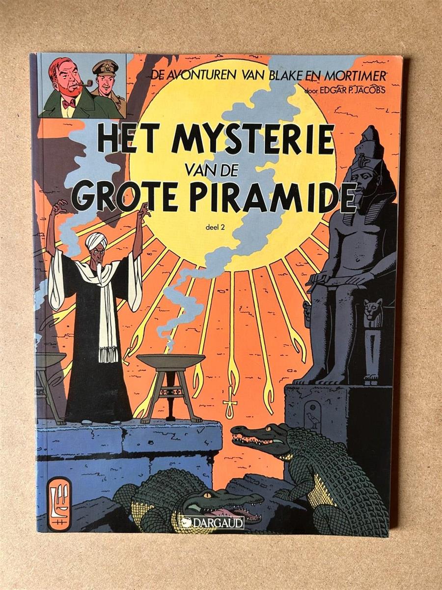 Blake en Mortimer, nummer 5, Het mysterie van de grote pyramide deel 2, 1987