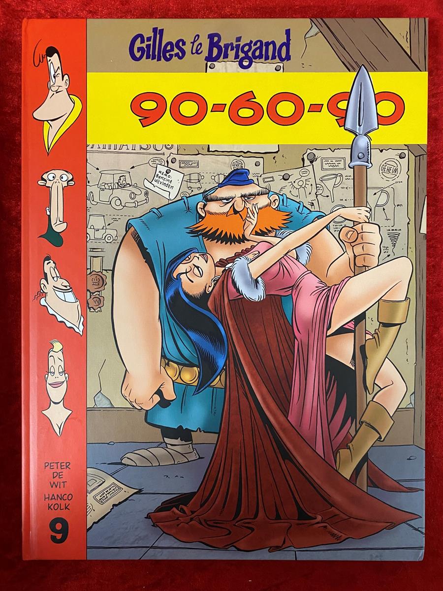 Gilles de Geus - deel 9 - 90-60-90 - Silvester uitgave - hc - 2003