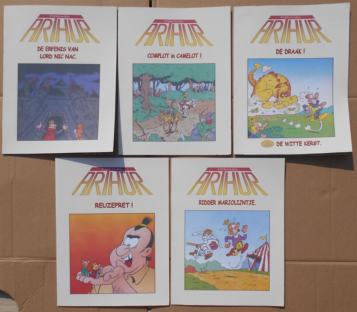 Koning Arthur - 5 albums - Rik Dewulf