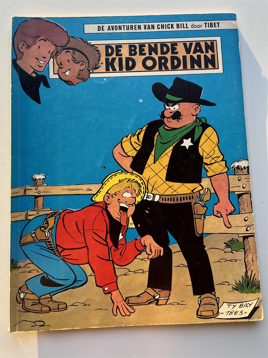 Chick Bill - De bende van Kid Ordinn - 1973 - SC