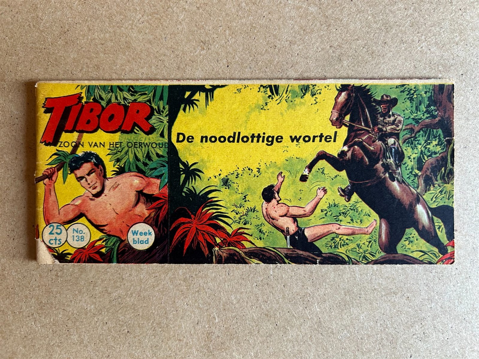 Tibor, nummer 138, De noodlottige wortel, 1962