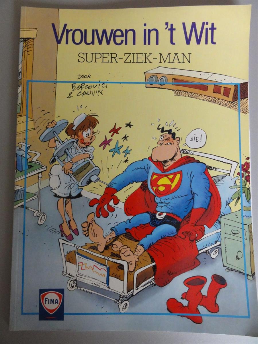 Bercovici - Vrouwen in 't wit - Reclamestrip - sc -Eerste druk van een heruitgave - 1997