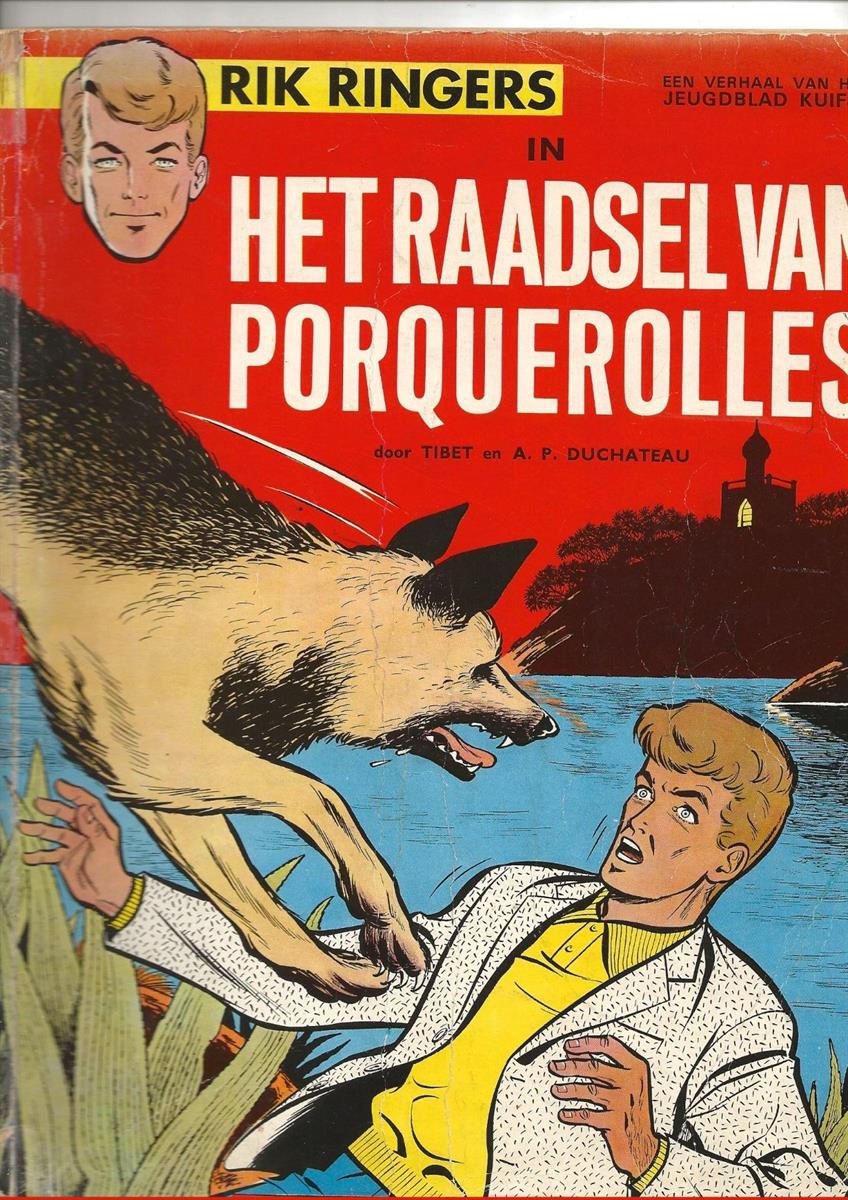 Rik Ringers 2 1ste druk 1964 Het raadsel van Porquerolles