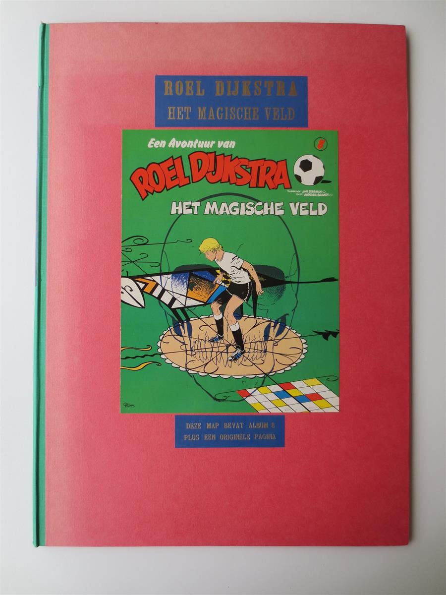Roel Dijkstra - Het magische veld - Map + originele pagina - Jan Steeman - 1985