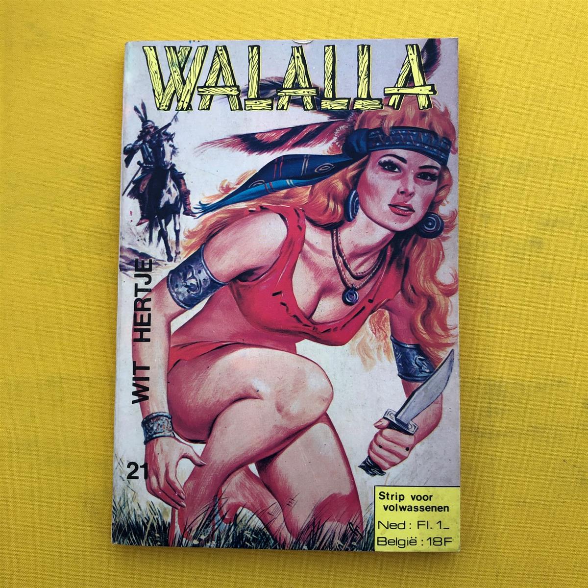 Walalla -21- Wit hertje - Eerste druk - 1972