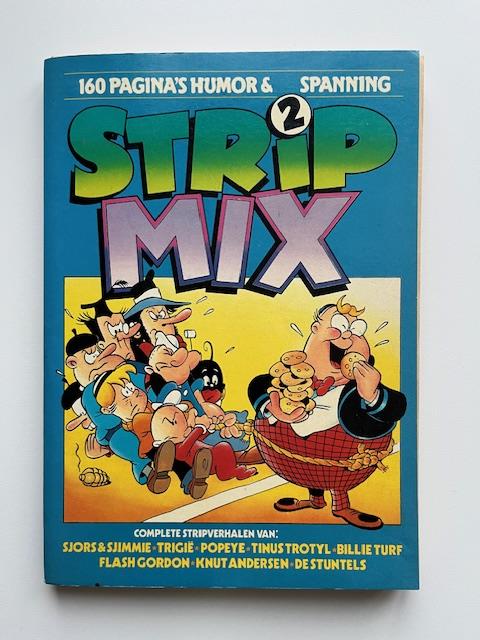 Stripmix 2 - Sjors & Sjimmie - Billy Turf en meer - Vintage