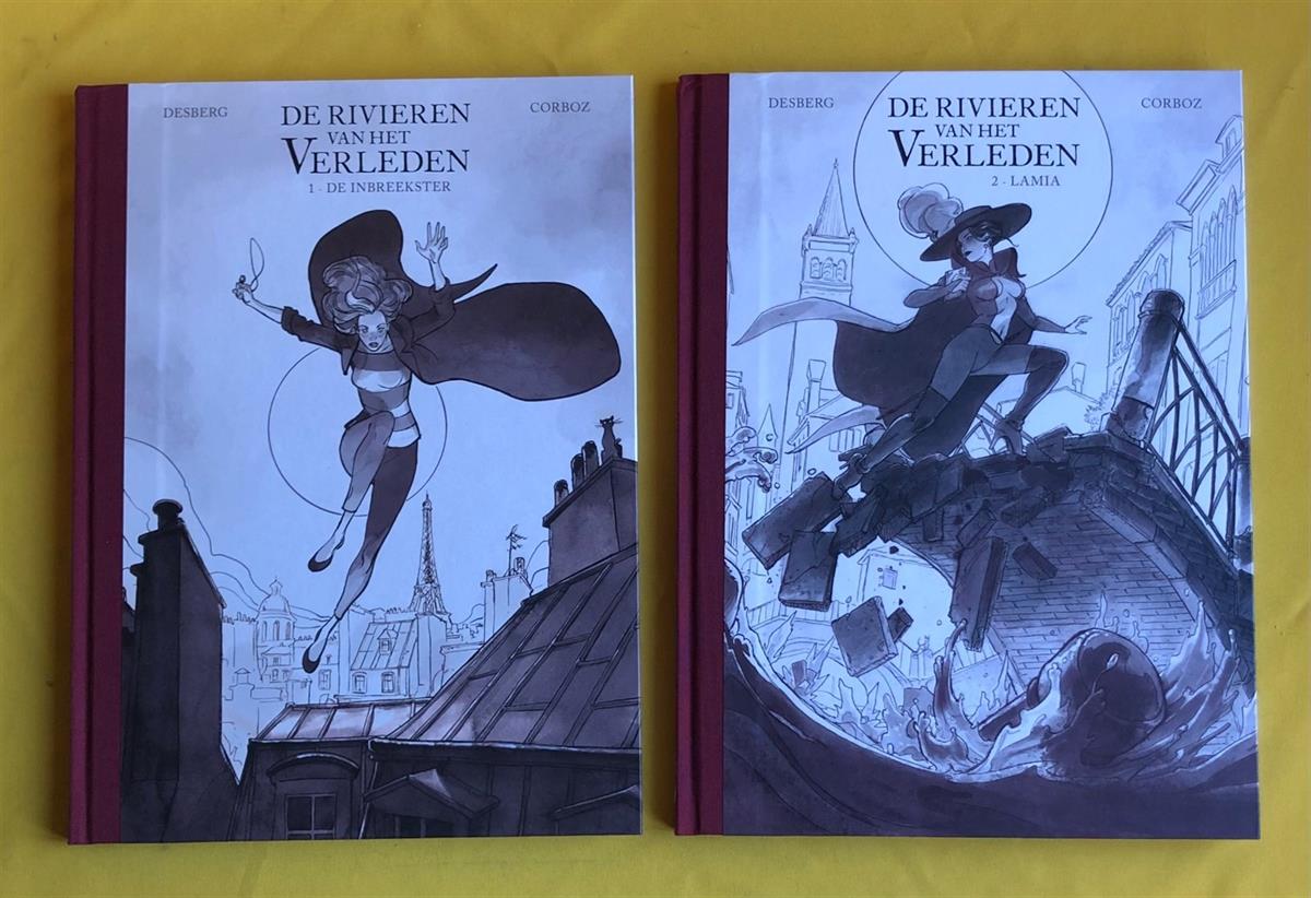 Luxe set 'De rivieren van het verleden 1-2' - HC - 1ste druk - 2023