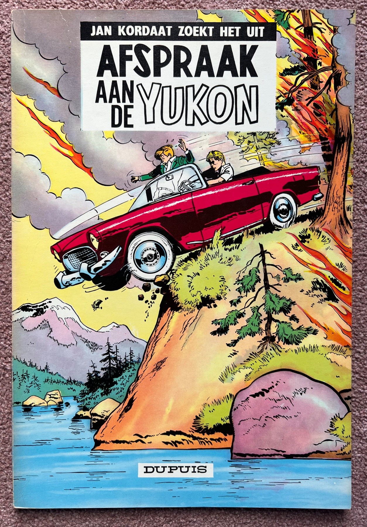 Jan Kordaat - 9 - Afspraak aan de Yukon - Softcover - Eerste druk - 1963