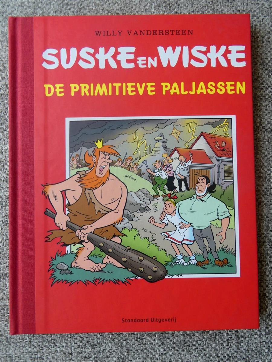 Suske en Wiske - de primitieve paljassen - HC linnen rug - 1e druk 2007