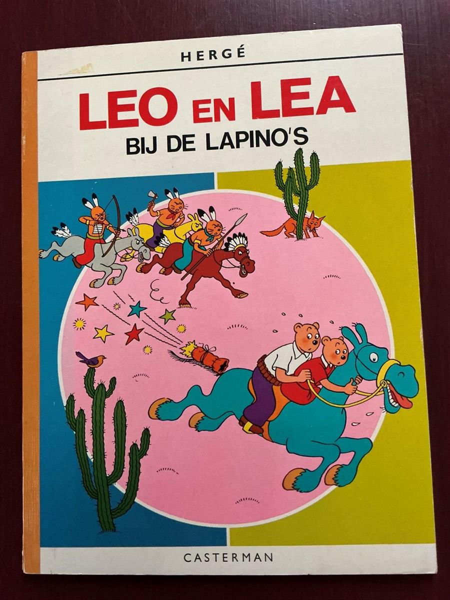 Leo en Lea - Leo en Lea bij de Lapino's - Casterman - 1969