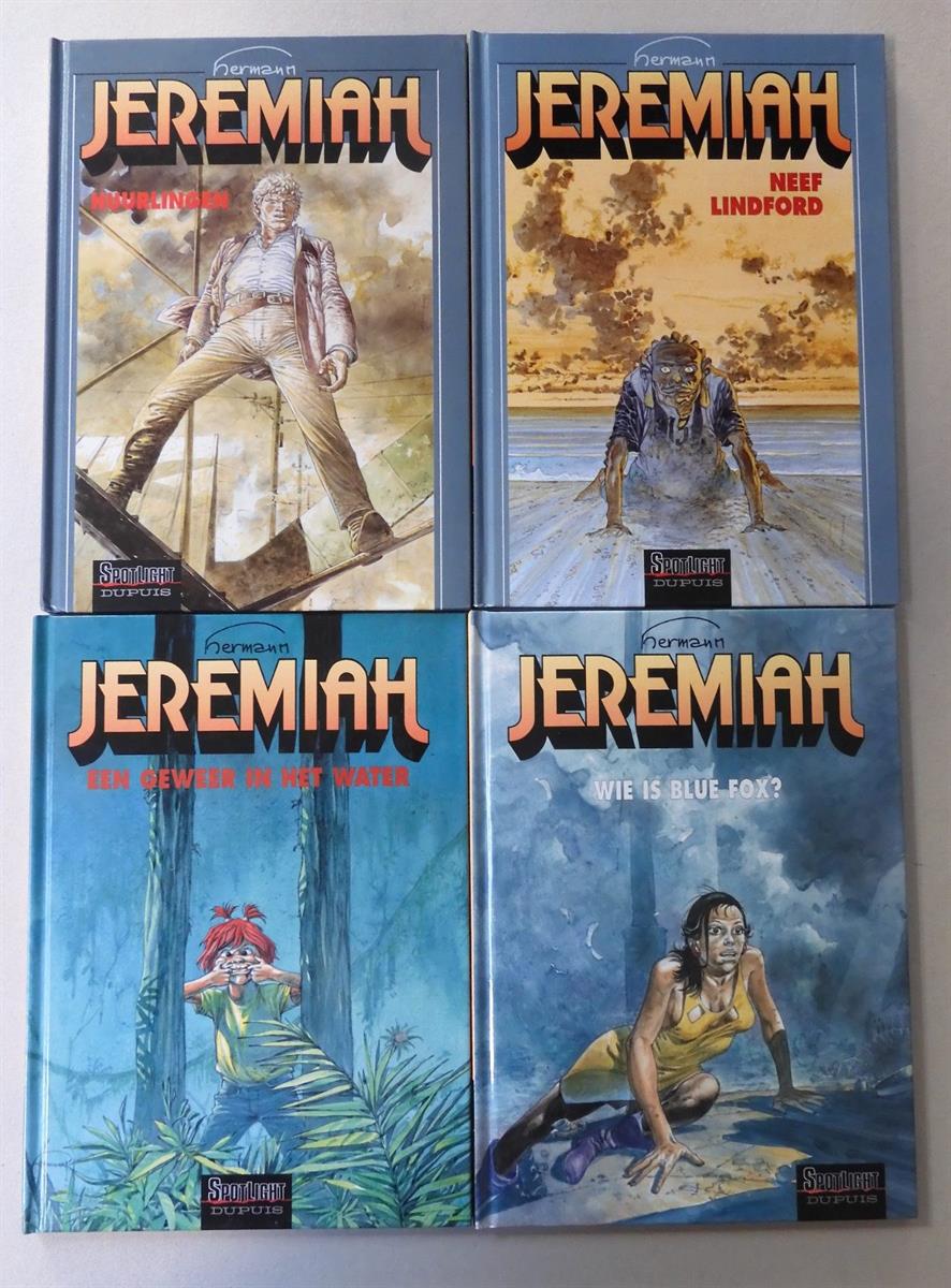 4 x Jeremiah 20-21-22-23 - HC - Hermann - Dupuis spotlight