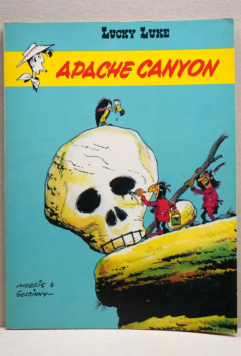 Lucky Luke, Apache Canyon (7b) -sc- herdruk 1973