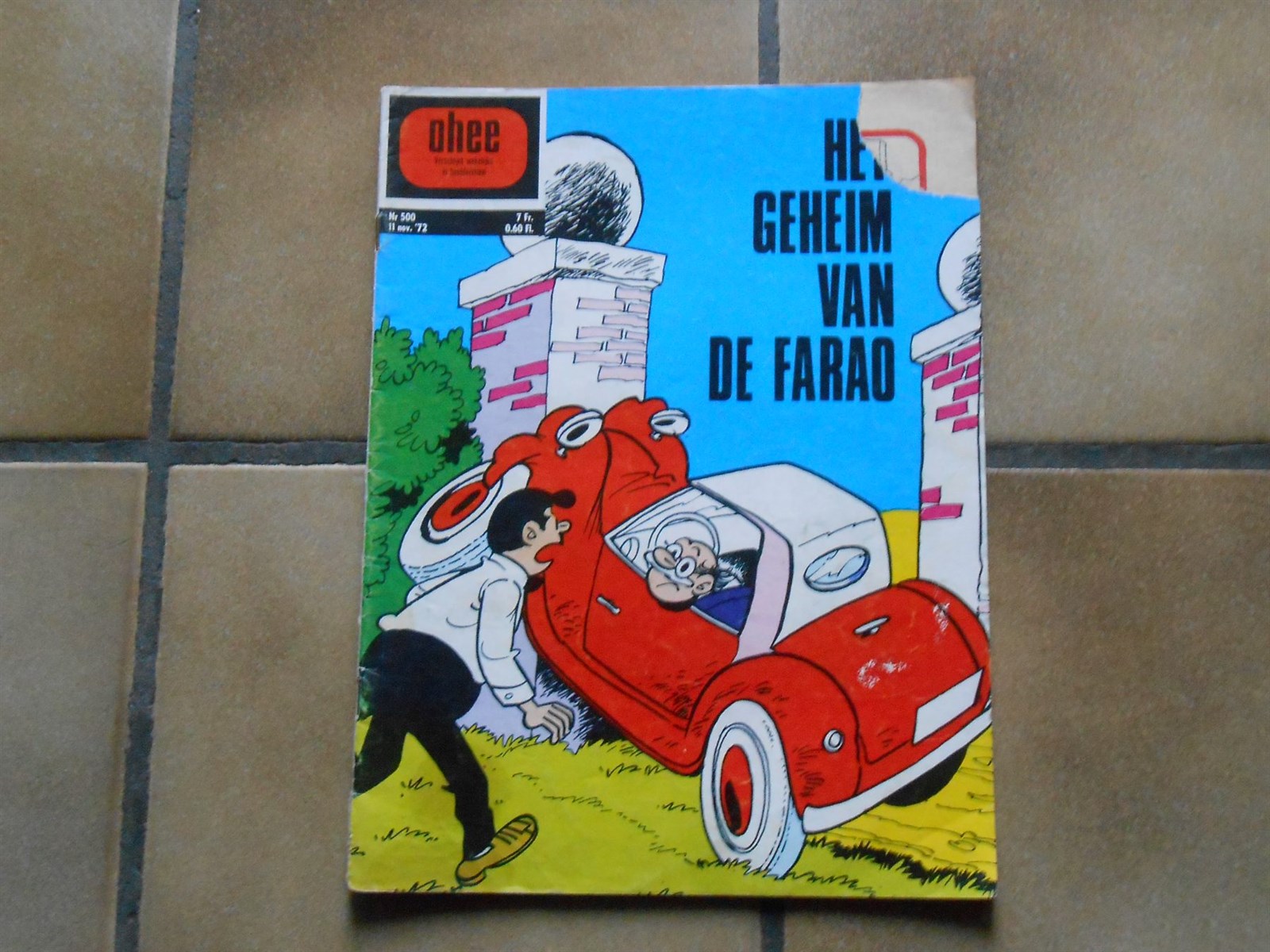 ohee 500: dees dubbel het geheim van de farao - sc - 1972