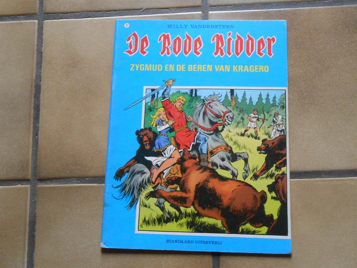de rode ridder 92: zygmud en de beren van kragero - 1ste dr - sc - 1980