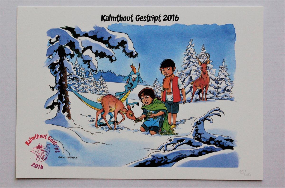 Ex Libris  Kalmthout Gestript 2016  Paul geerts