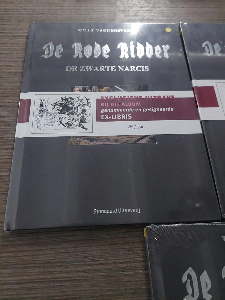 De rode ridder - Nrs. 234,235,236 - 3 x Luxe HC - 2012