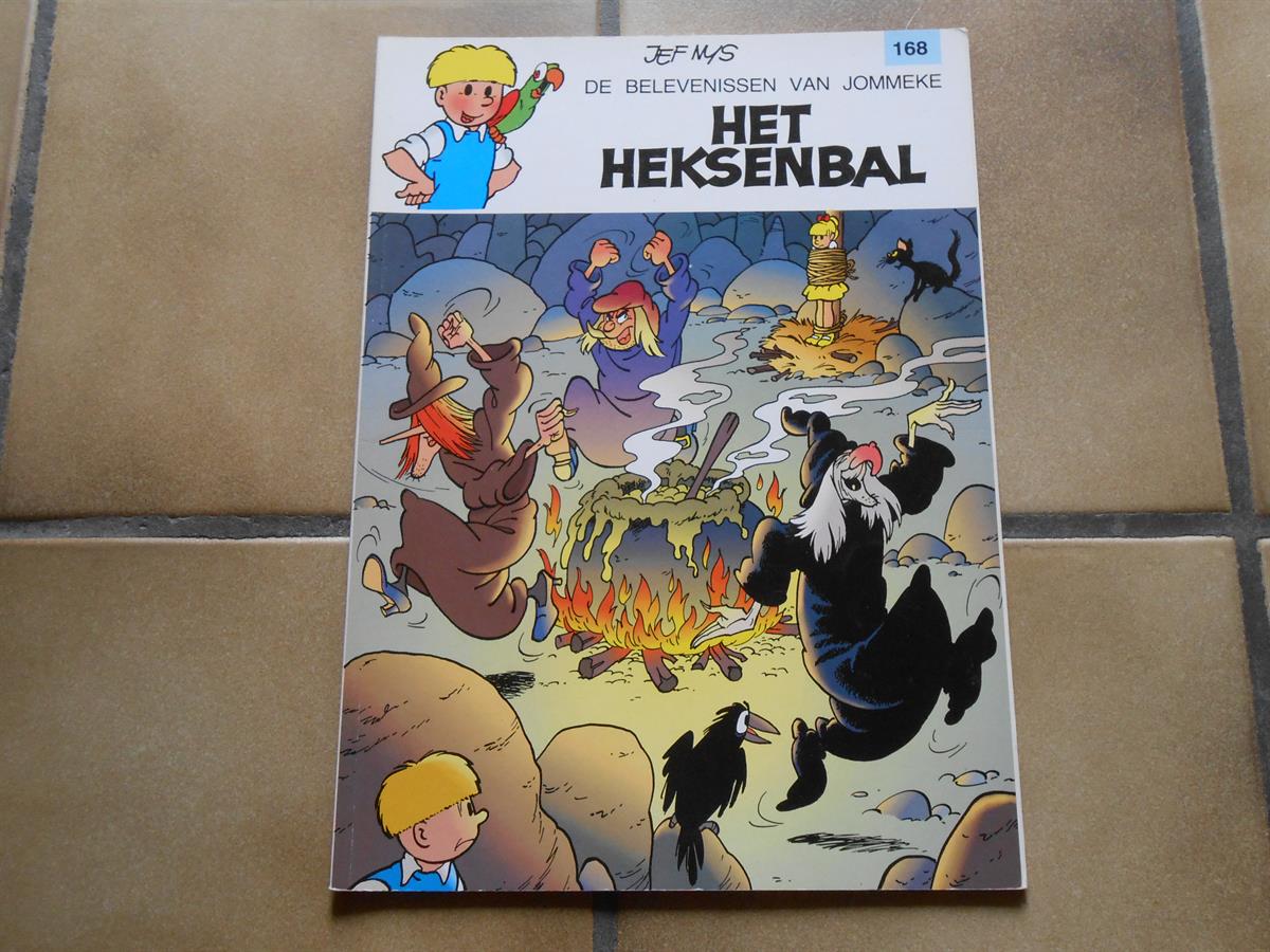 jommeke 168: het heksenbal - 1ste dr - sc - 1992