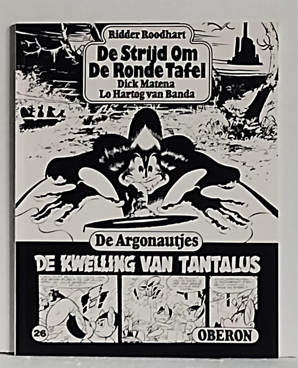 Oberon zwart wit reeks - Nr 26 - Ridder roodhart - De strijd om de Ronde Tafel + De kwelling van Tantalus - Oberon - 1978