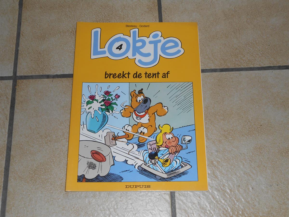 lokje 4: breekt de tent af - 1ste dr - sc - 1992