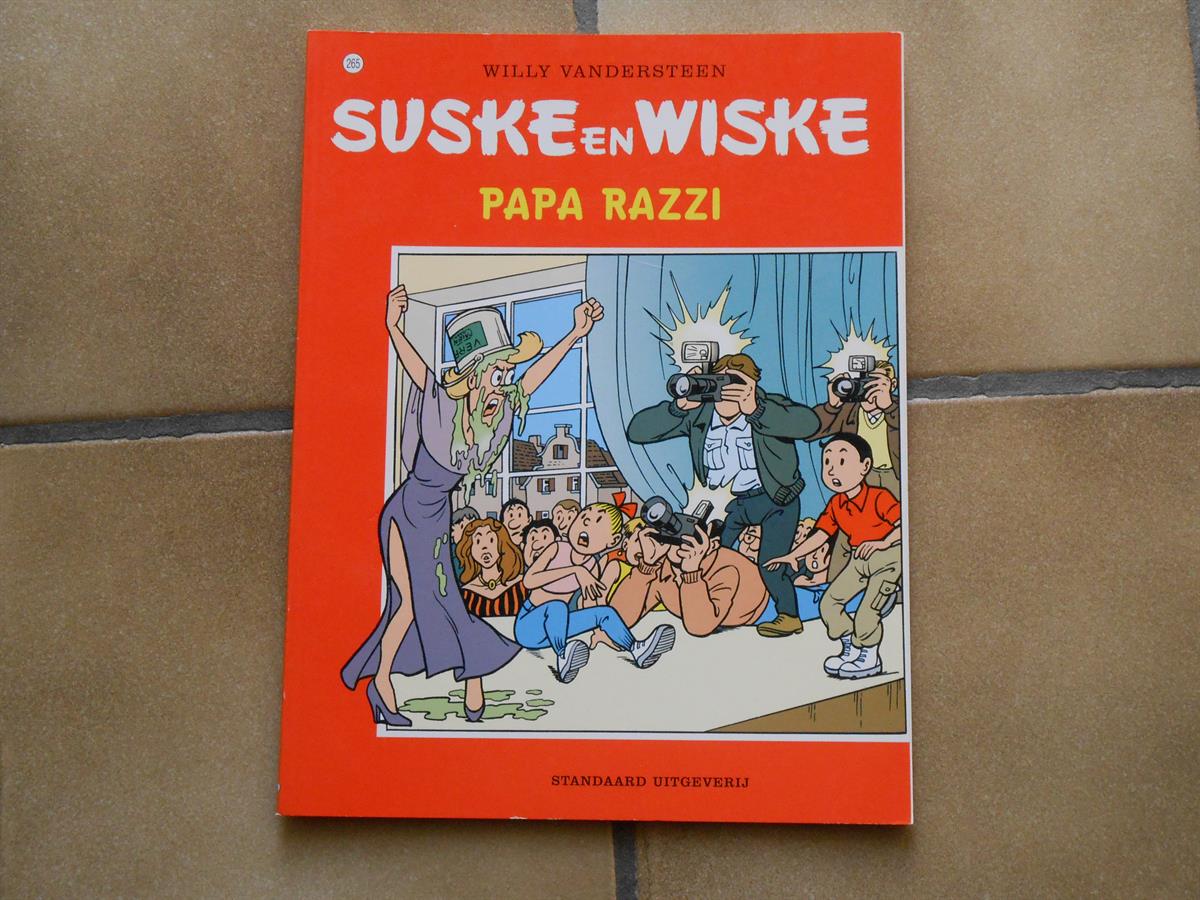 suske en wiske 265: papa razzi - 1ste dr - sc - 2000