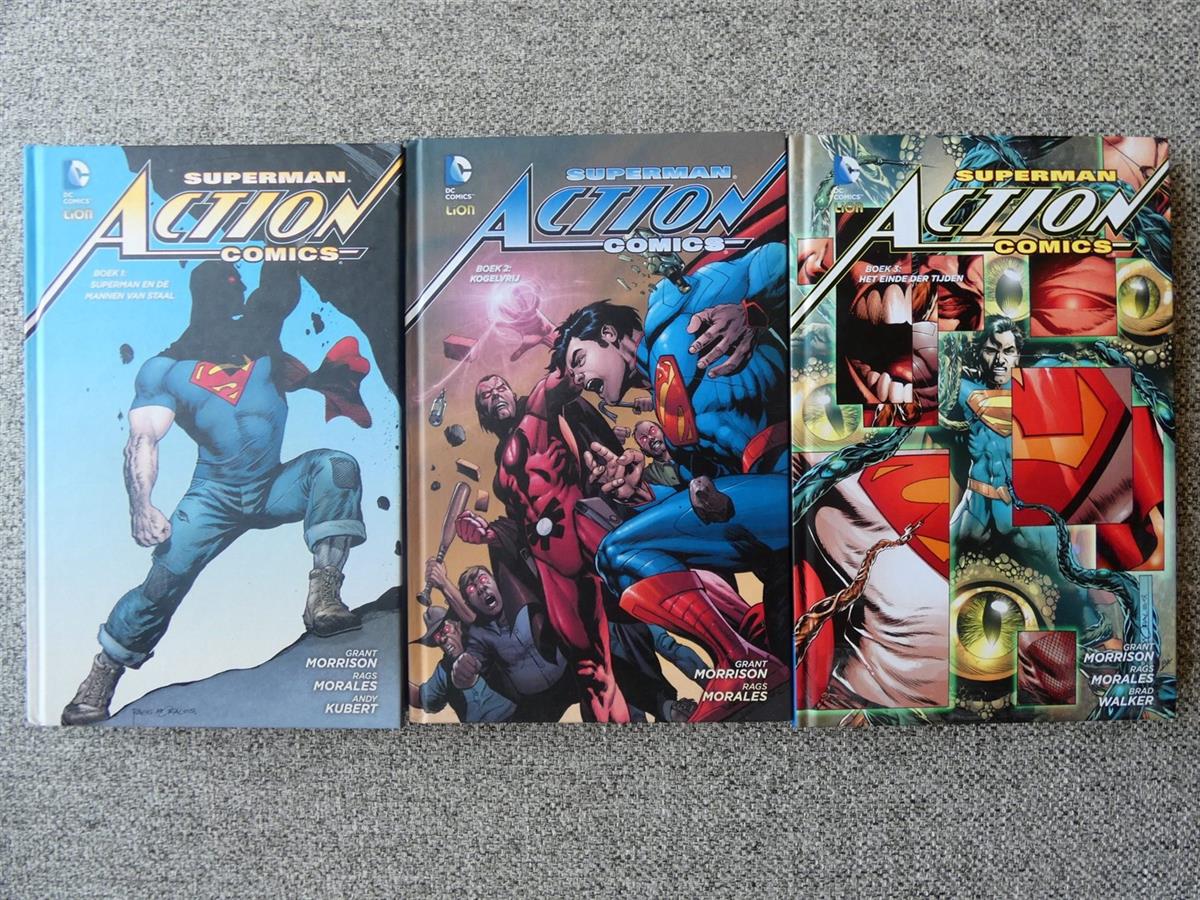 Superman action comics - RW uitgave - compleet nrs 1 t/m 3 - HC - 1e druk (2014-2016)
