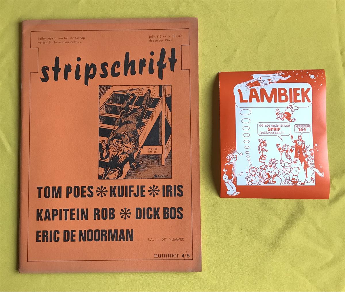 Stripschrift 4/5 - SC - 1e druk - 1968
