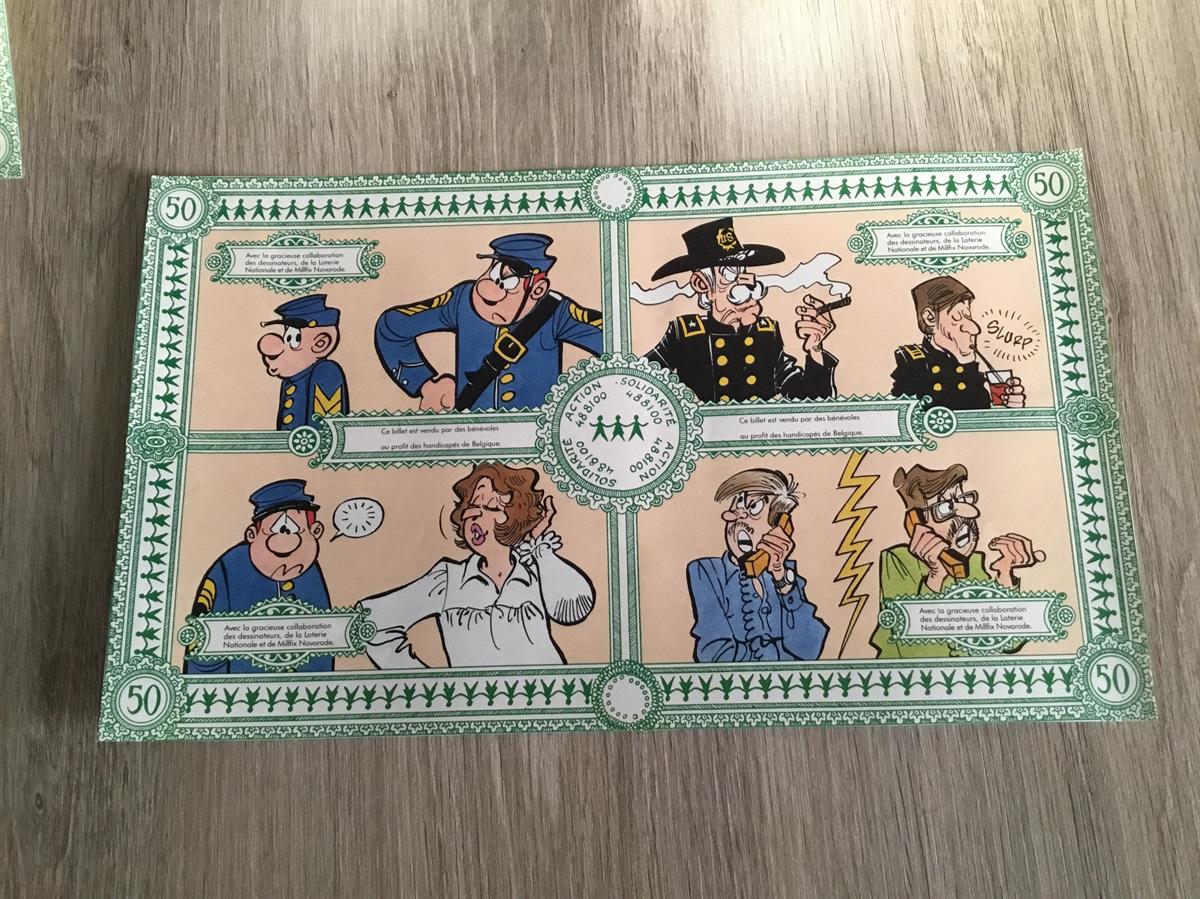 Grote sticker Opération 48.81.00, De Blauwbloezen