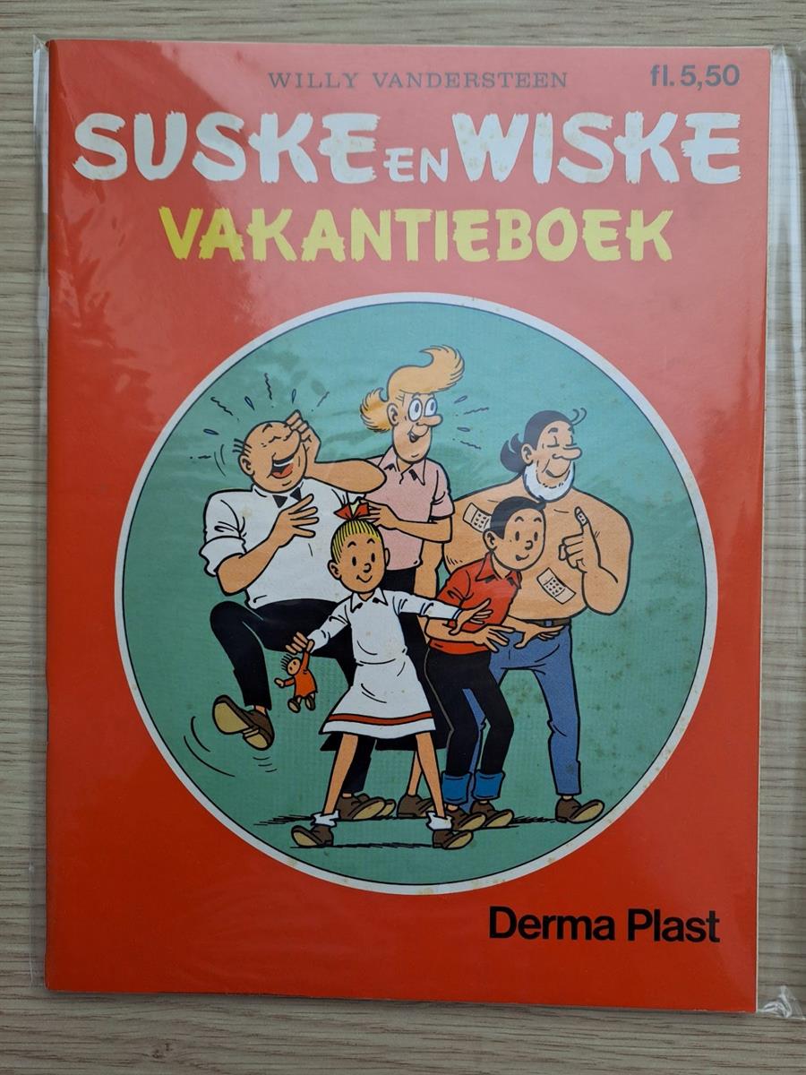 Suske en Wiske - Vakantieboek - 1987 - 1e druk - Standaard/Wavery
