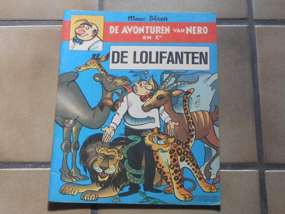 nero 7: de lolifanten - 1ste dr - sc - 1972