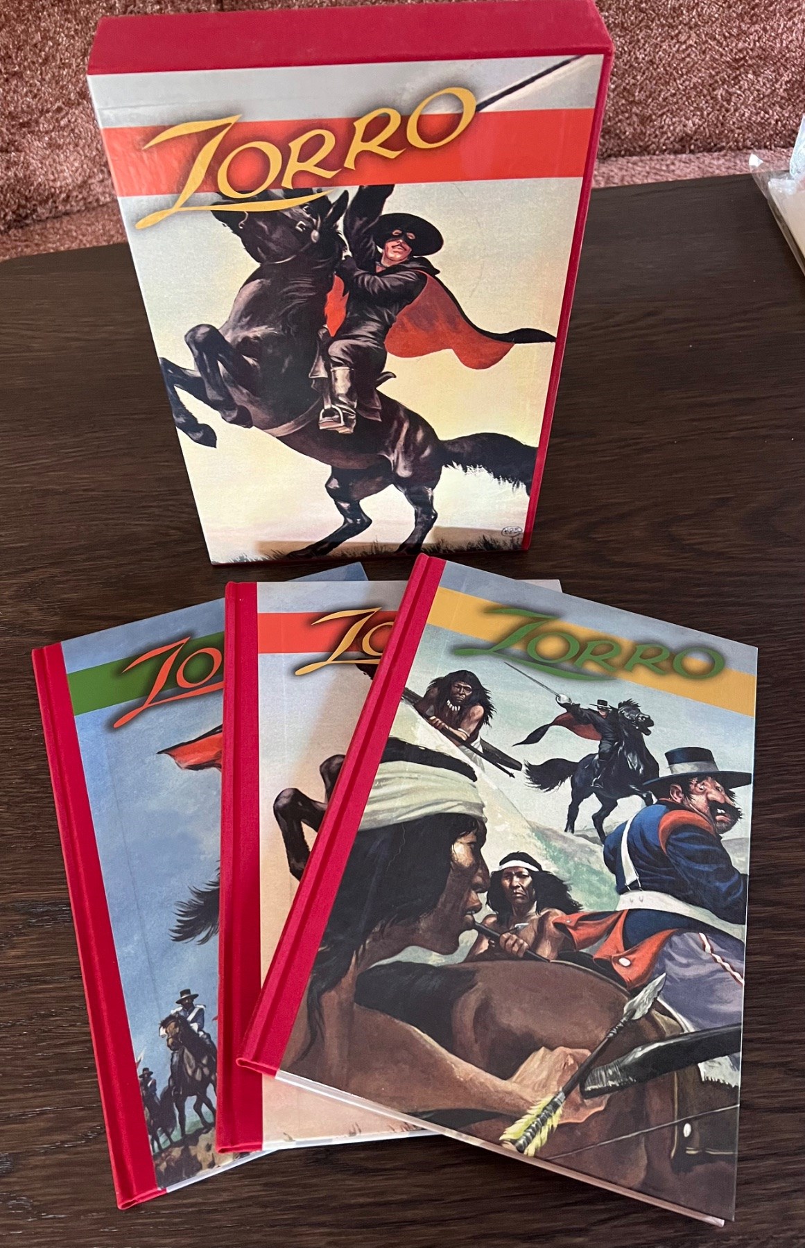 Zorro - Box met 3 luxe HC albums - 1e druk 2005