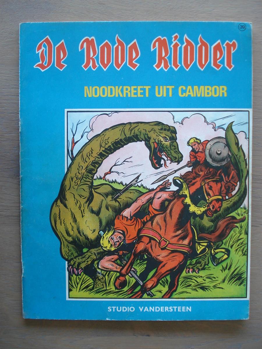 De Rode Ridder * 39 * Noodkreet uit Cabor * 1ste druk * 1968 * Studio Vandersteen * Standaard Boekhandel