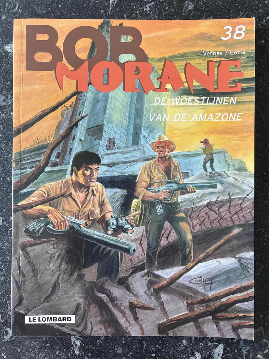 sc Bob Morane 38: De woestijnen van de Amazone (1ste druk)