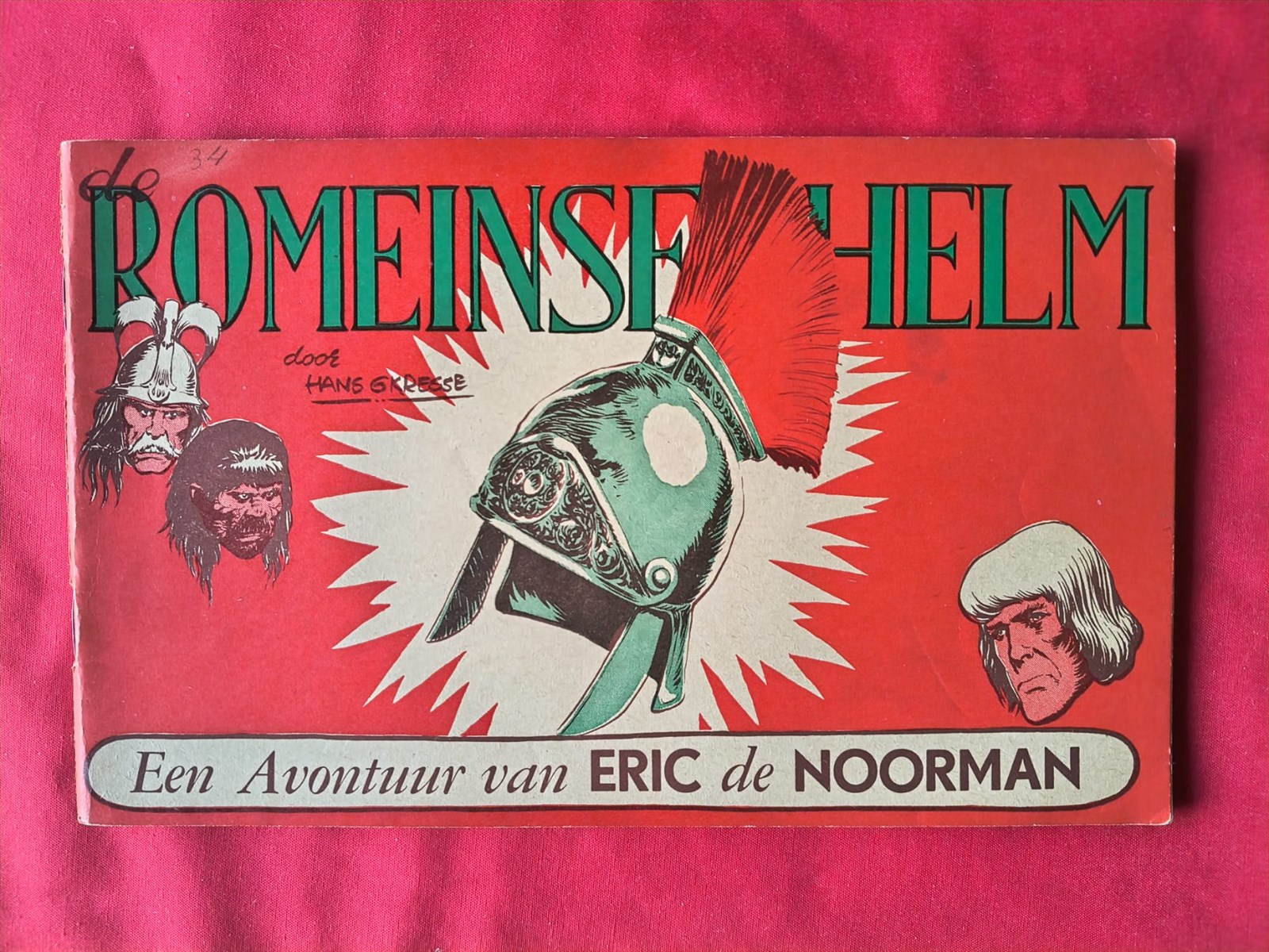 Eric de Noorman - Nr 34 - De Romeinse helm - 1956