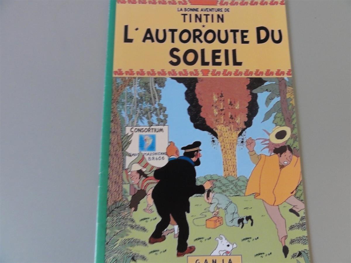 Tintin parodie - L'autoroute du soleil- sc - Eerste druk - Fr