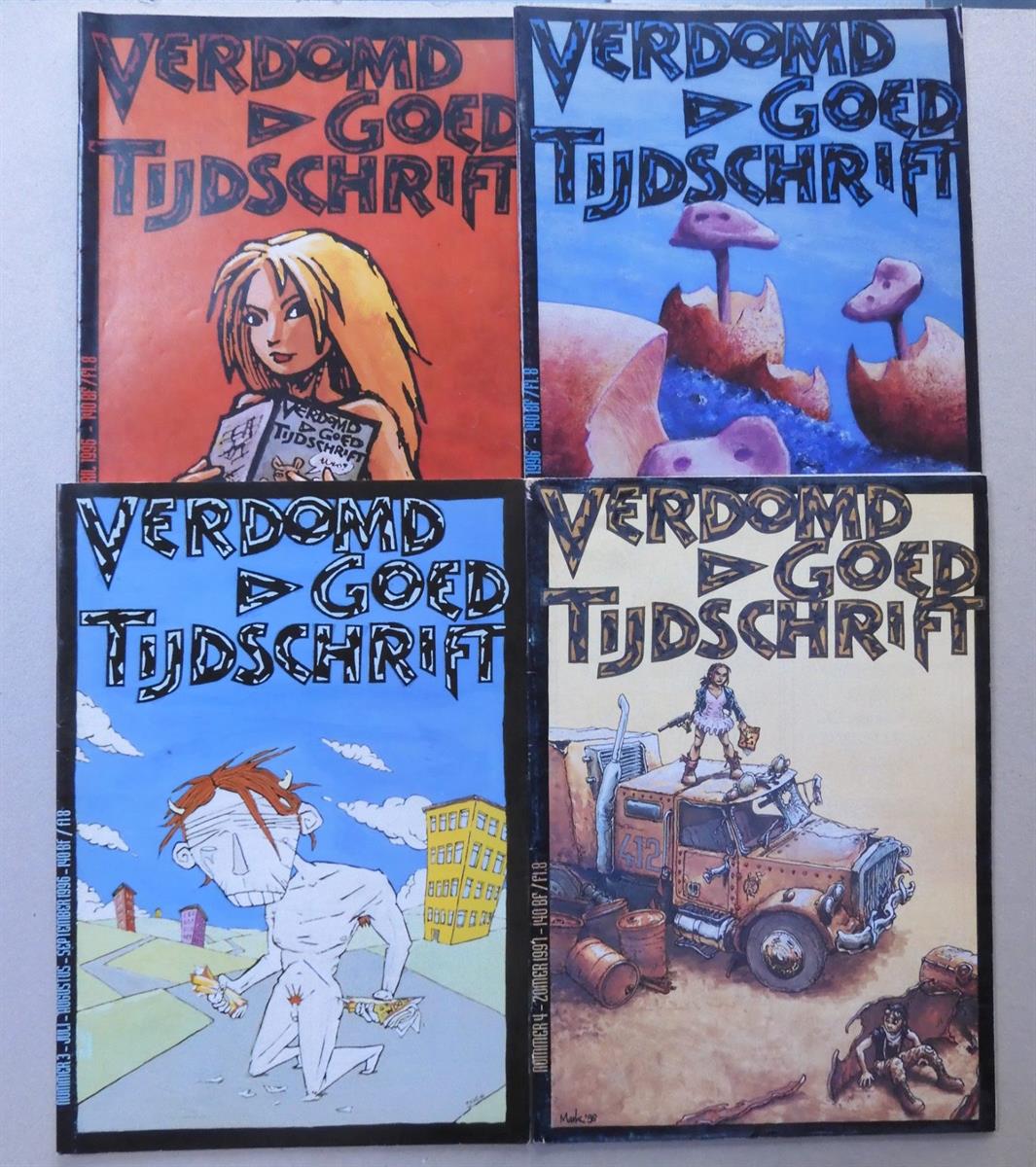 Verdomd Goed Tijdschrift deel 1 t/m 4 - Volledige reeks maandblad - 1996